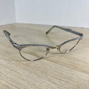 Whitney 1/10 12k GF Gold Eyeglasses Leaf Frames Only 5 3/4 USA 46-22 Excellent